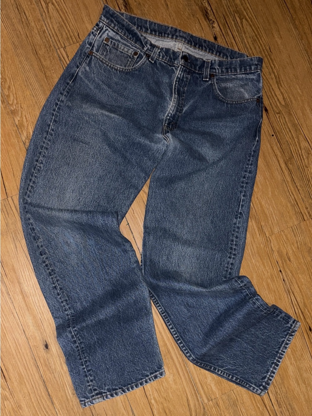 1987 505 Levi dash wash jeans